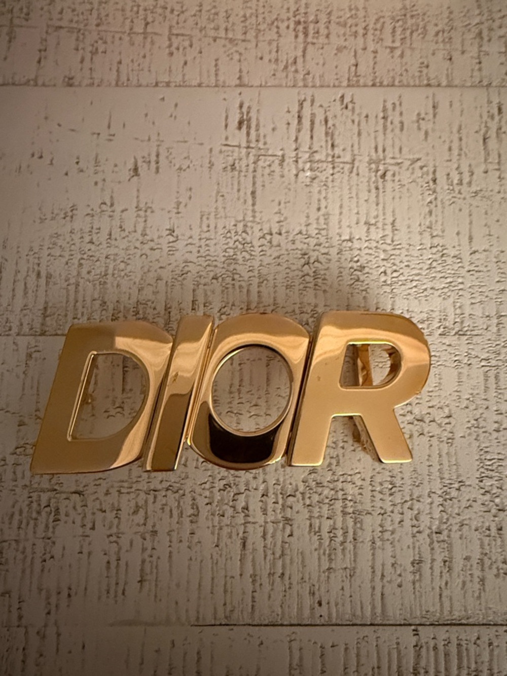 Dior Gold Logo Belt Buckle - Picture 3 of 6